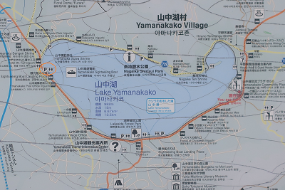 山中湖地図