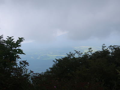 山頂からの景色