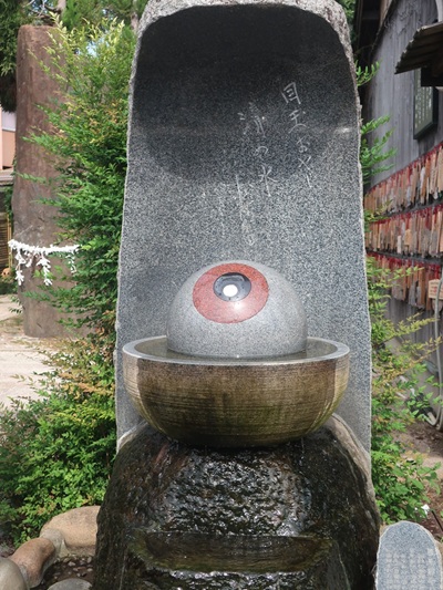 目玉おやじ手水
