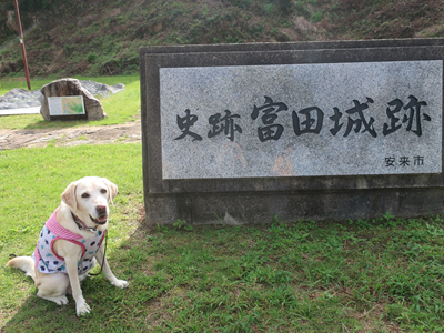 月山富田城駐車場